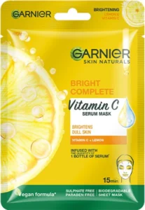 garnier vitamin c serum mask 